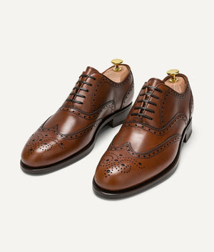 Oxford Full Brogue in Calf Leather