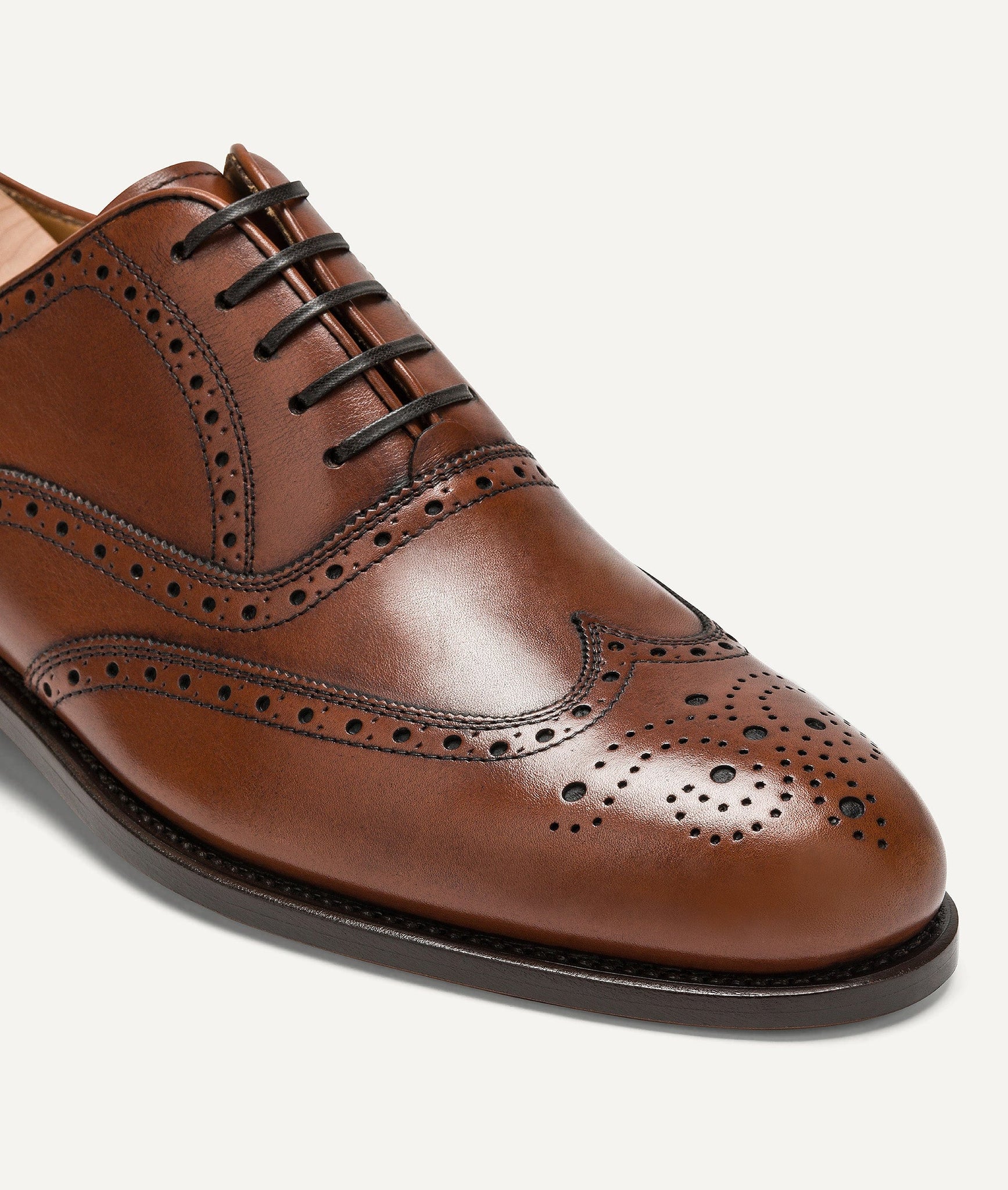 Oxford Full Brogue in Calf Leather