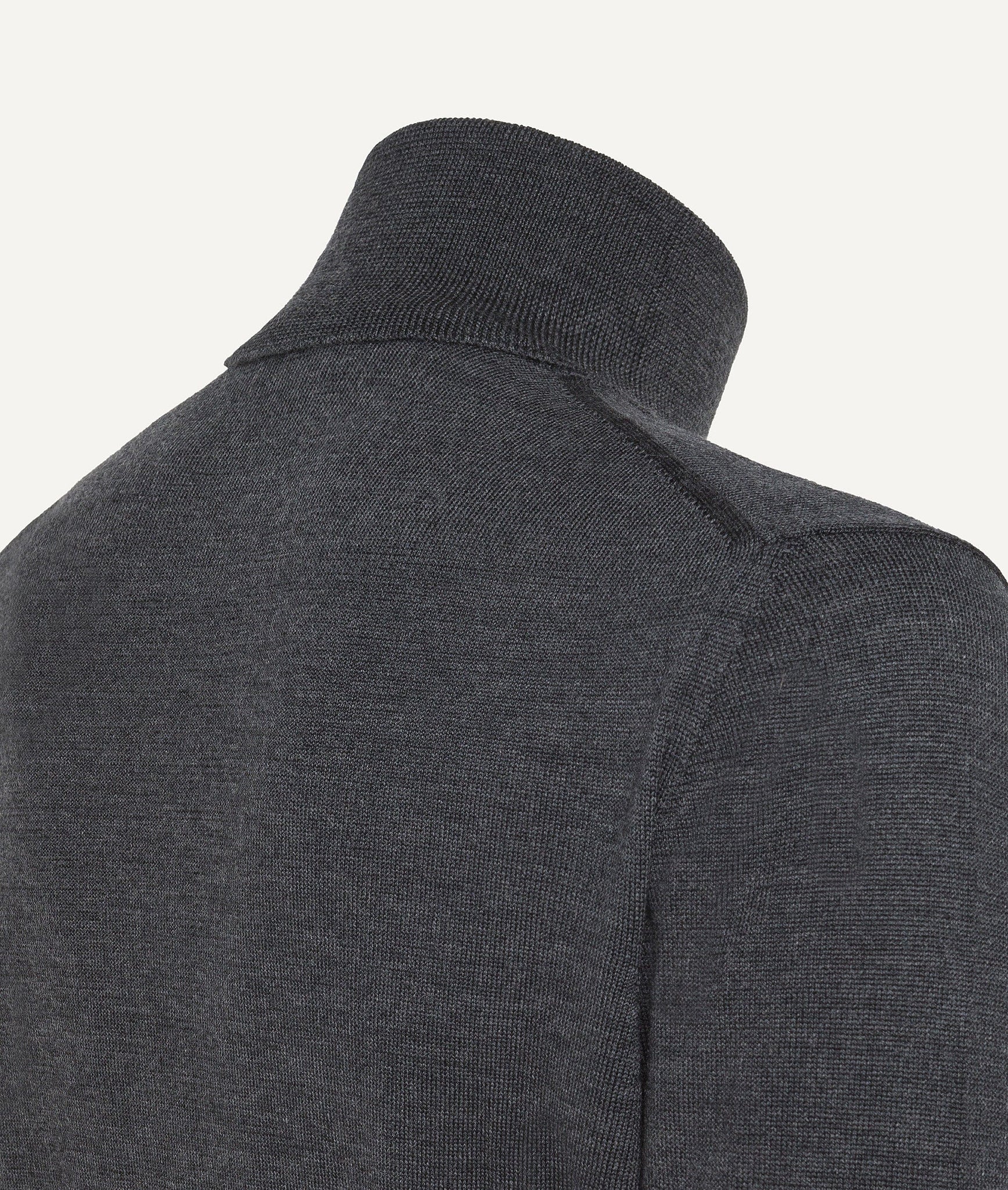 Roll Neck in Extrafine Merino Wool