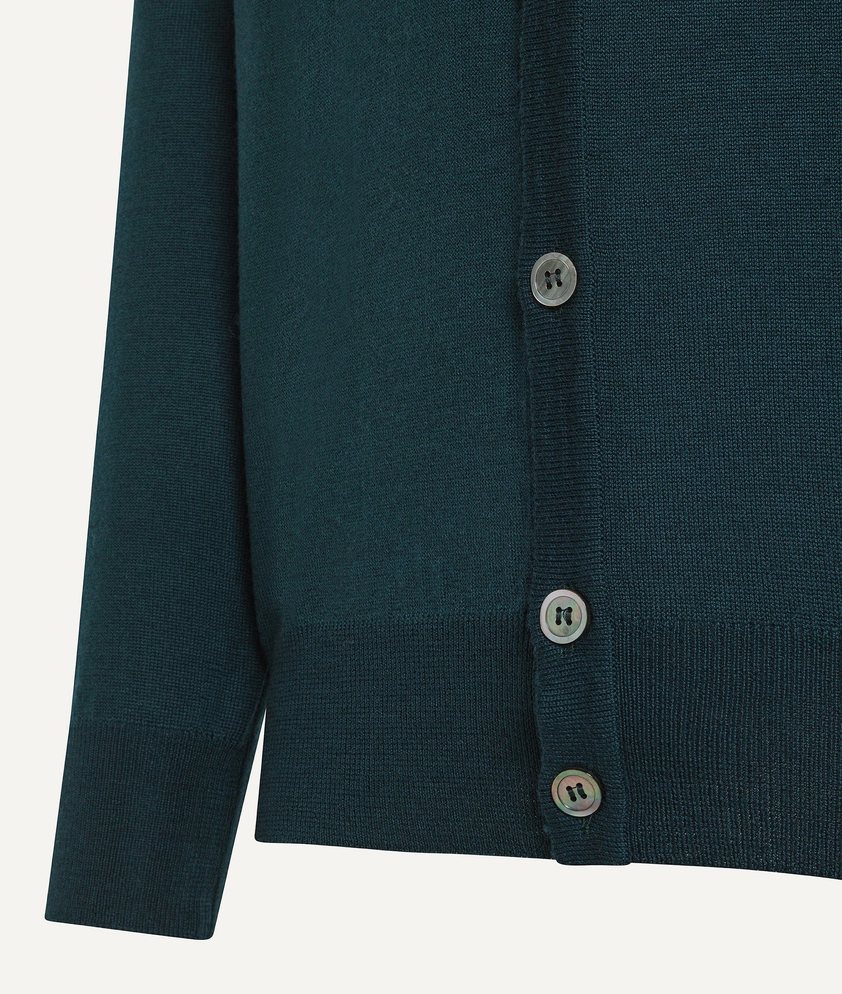 Cardigan in Extrafine Merino Wool