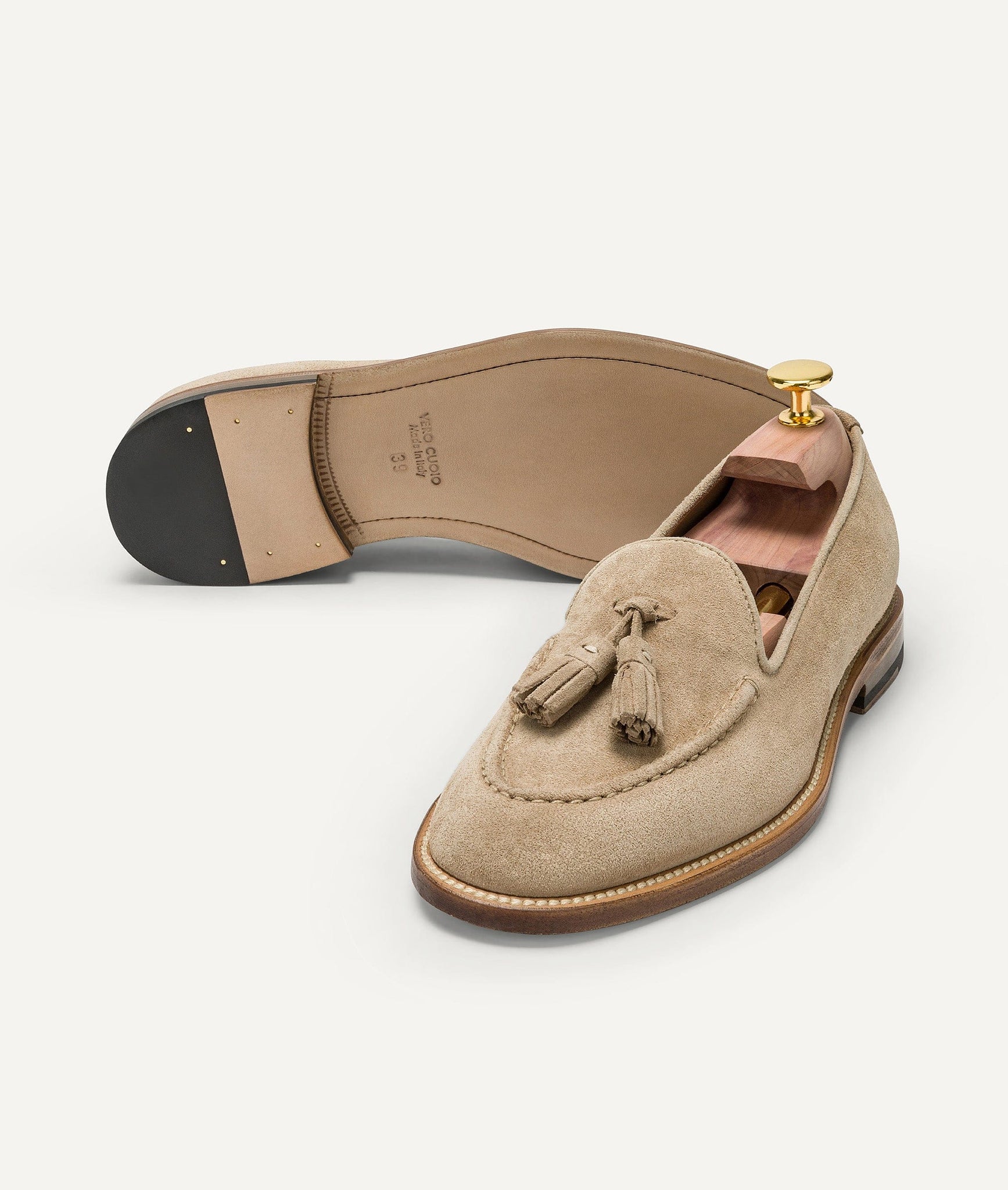 Tassel Loafer in Suede