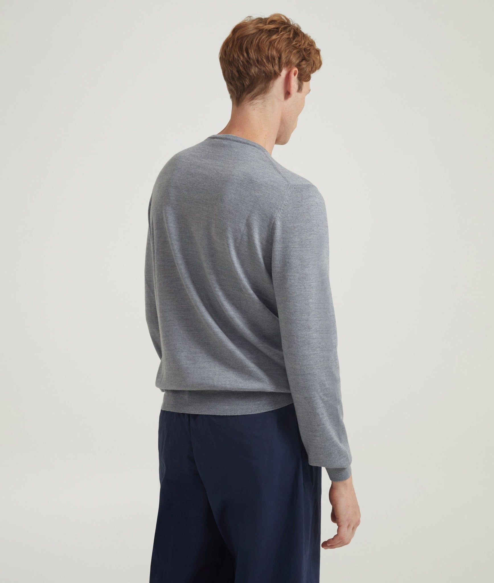 Roundneck Sweater in Merino Wool