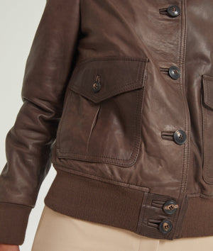 A1 Bomber Jacket in Lambskin