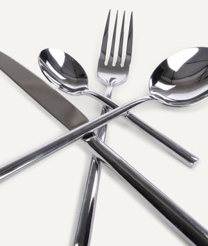 Cutlery Set in Steel - 24 pieces