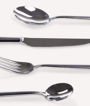 Cutlery Set in Steel - 4 pieces