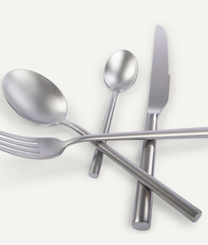 Cutlery Set in Steel - 4 pieces