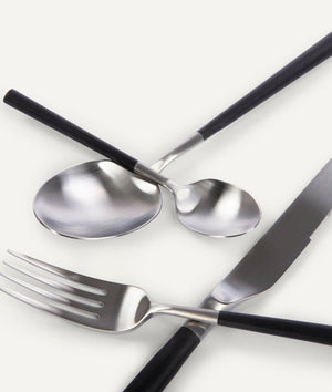 Cutlery Set in Steel - 24 pieces