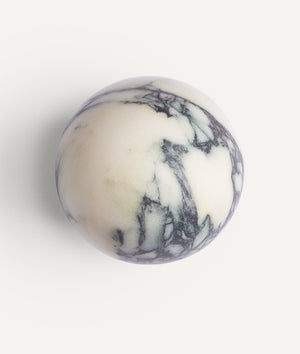 Decorative Egg in Paonazzo Marble