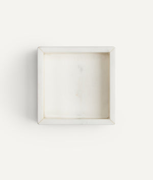 Cotton Box in Carrara Marble