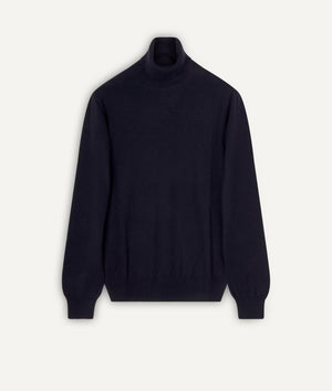 Roll Neck Sweater in Cashmere