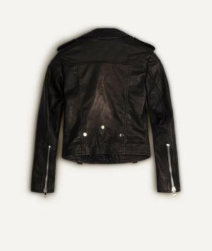 Classic Biker Jacket in Lambskin