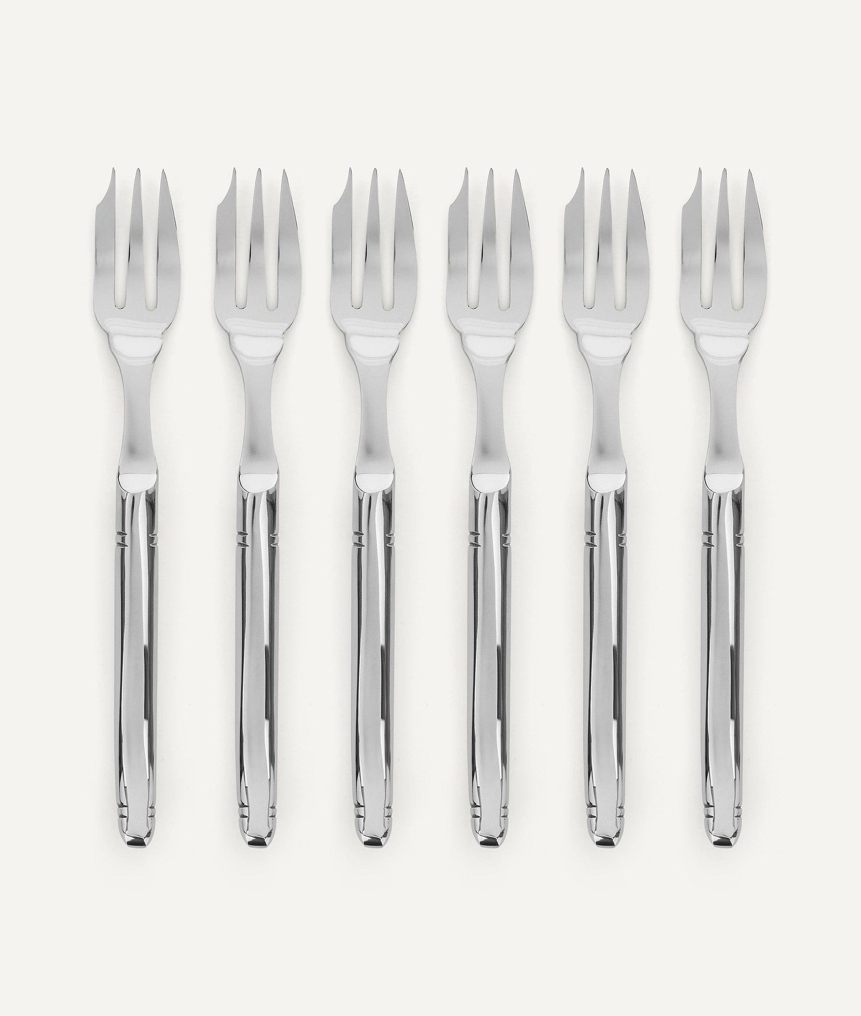 Cake Fork in Stainless Steel - Set of 6