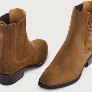 Chelsea Bootie in Suede