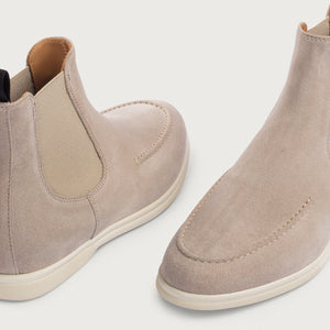 Chelsea Boot Slipper in Suede