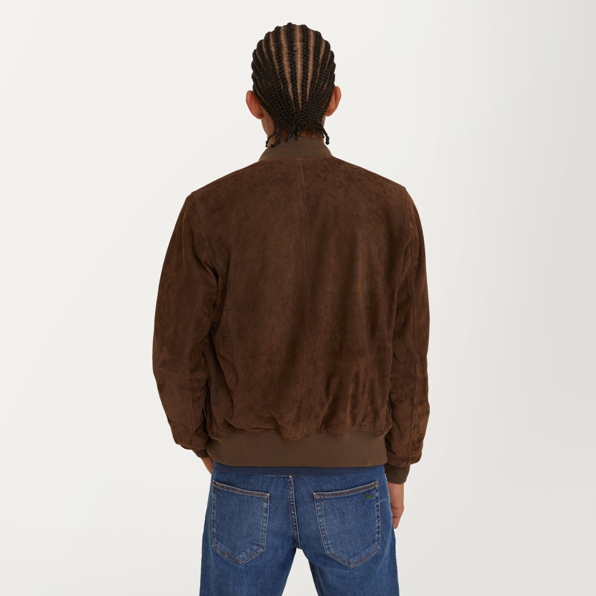 A1 Bomber Jacket in Suede