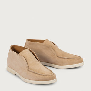 Ankle Boot Slipper in Suede