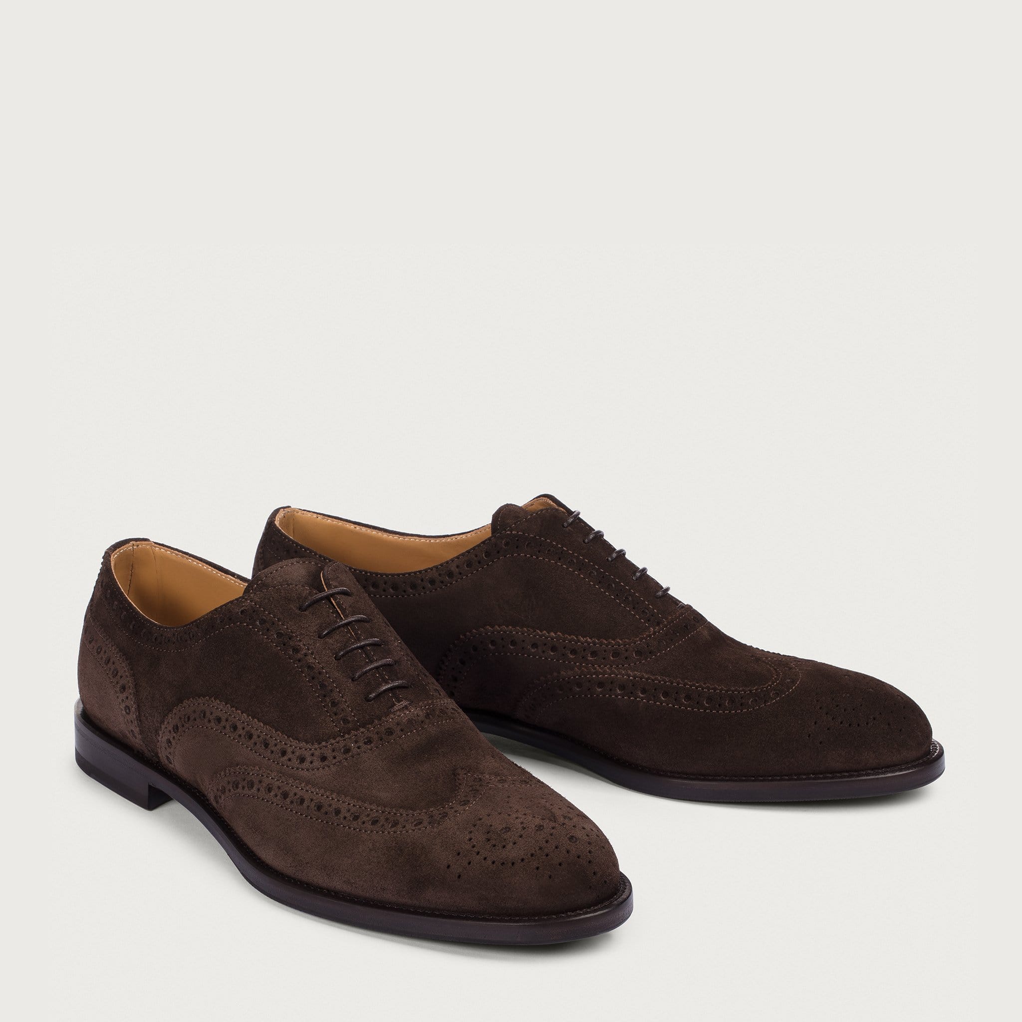 Oxford Full Brogue in Suede